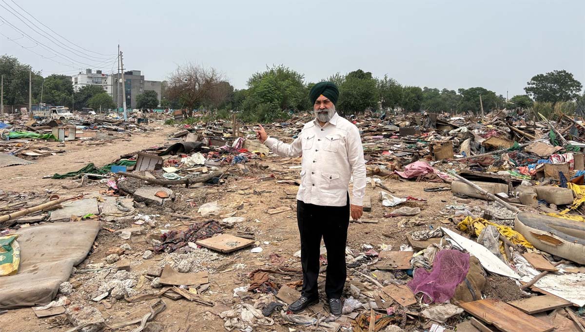 Infrastructure, safety and sanitation in danger due to increasing slum population in Mohali: Kuljit Singh Bedi.